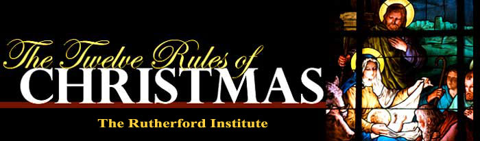 "Over the years, The Rutherford Institute has been contacted by parents and teachers alike concerned about schools changing their Christmas concerts to “winter holiday programs” and renaming Christmas “winter festival” or cancelling holiday celebrations altogether to avoid offending those who do not celebrate the various holidays." - Rutherford Institute 