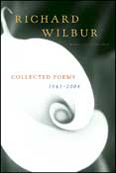 Former poet laureate of the United States and a two-time Pulitzer Prize winner, Wilbur is what the modernists snootily dismiss as a "formalist" or "classicist" -- which is to say, he works with rhyme, metre, stanza, and other traditional tools without which, as Robert Frost once said, writing poetry is "like playing tennis without a net."  