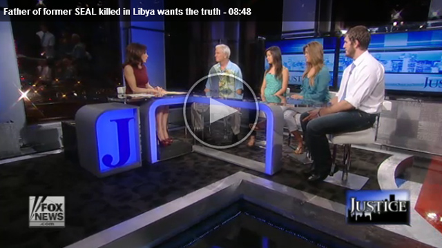 Father of former SEAL killed in Libya wants the truth.  