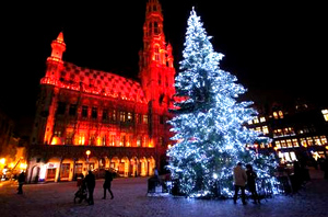 "City councilwoman Bianca Debaets believes a “misplaced argument” over religious sensitivities has moved Brussels to put up the light sculpture. She points to the fact that it display not be referred to 'Christmas' in any way to make her point." - The Right Perspective 