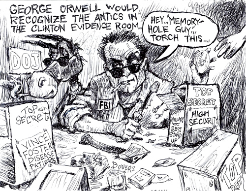 Visit URL embedded in graphic too see a collection of Bowers's cartoons - Webmaster 