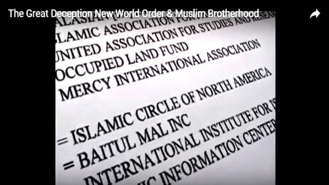 How dangerous is the Muslim Brotherhood to America's Republic, pushing Sharia law to overcome the Constitution. - Webmaster
