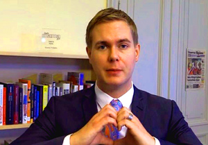 "The minister of education is a man-boy who spends his time making Youtube-videos showing heart-signs with his hands to boost school results." - Sweden Report 