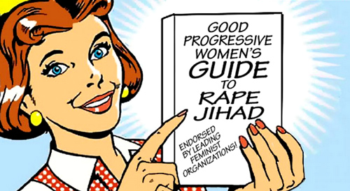 "In hopes of perfecting our Progressive world, women must learn their proper progressive place when it comes to state decisions on immigrants and refugees. One must make themselves subservient to the state.  As such, we have put together a helpful guide for progressive women. Copies are free and can be found at any local DNC chapter or local Planned Parenthood." - The People's Cube, Reported By Truth Revolt  
