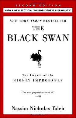 "Bestselling author Nassim Nicholas Taleb continues his exploration of randomness in his fascinating new book, The Black Swan, in which he examines the influence of highly improbable and unpredictable events that have massive impact. " - Amazon 