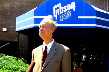 Henry Juszkiewicz, Chairman and CEO of Gibson Guitar Corp., has responded to the August 24 raid of Gibson facilities in Nashville and Memphis by the Federal Government. In a press release, Juszkiewicz said: "Gibson is innocent and will fight to protect its rights. 