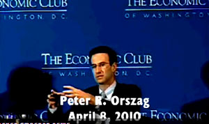 Obama Budget Director Peter Orszag admitted earlier this month that a powerful rationing panel, not doctors, will control healthcare levels under Obamacare.      