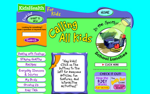 CLICK HERE TO GO TO KIDS HEALTH.
