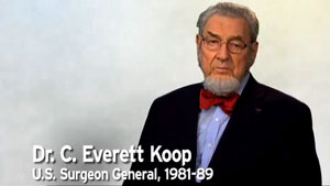 Listen to former U.S. Surgeon General C. Everett Koop on healthcare bill.   