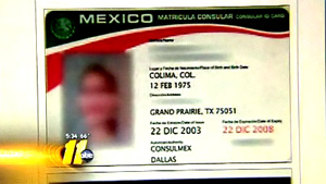 Plan to accept Mexican ID draws fire
