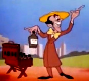 Watch this 1948 innocent cartoon warning against Communism, and it looks like Americans today have shamefully signed the contact offered by the Obama Snake Oil Salesman.  