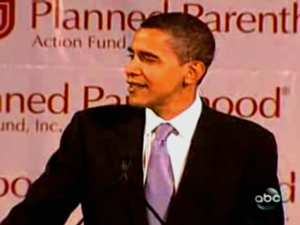 Obama spoke at Planned Parenthood, said he supports sex education for kindergarten students.  