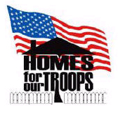 Consider contributing to "Homes of our Troops."