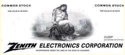 See an excellent summary of the history of Zenith Electronics Company.